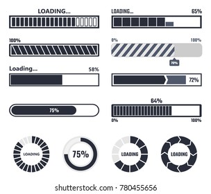 Loading bar elements