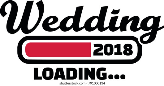 Loading bar for future wedding 2018