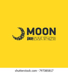 Loading bar up graph with moon, creativity, big idea, concept, vector illustration sketch draw. Free hand sketch loading idea , light bulbs, symbol of ideas