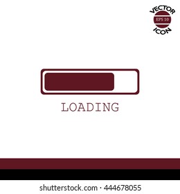 Loading bar icon