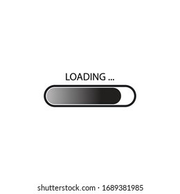 Loading bar icon set vector design