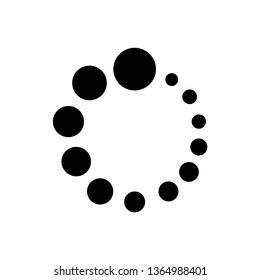 loading bar icon vector