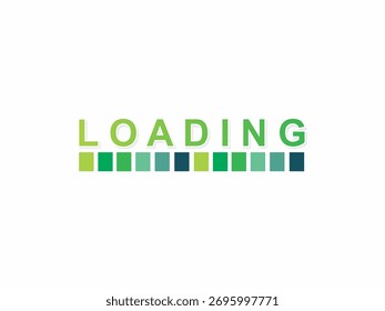 ícone de progresso da barra de carregamento, sinal indicador de carregamento, ilustração de vetor.