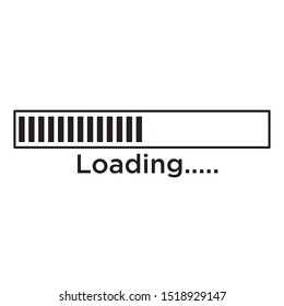loading bar progress icons, load sign vector illustration