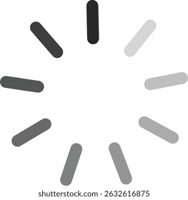 Loading bar. Retro progress bars on white and black screens. Search vector loading vector isolated on transparent of loading and buffering symbols for websites, app, logo load design.