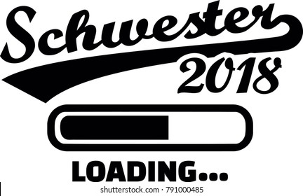 Loading bar for sister 2018 in black