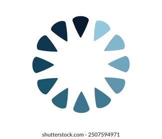 Loading bar status icon. Vector illustration. Vector loaded icons. Download progress. Donload or Upload.