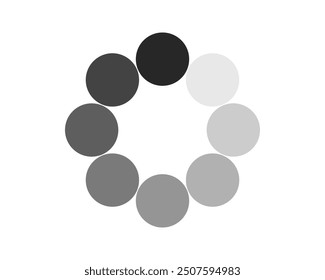 Loading bar status icon. Vector illustration. Vector loaded icons. Download progress. Donload or Upload.