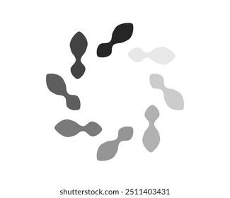 Loading bar status icon. Vector illustration. Vector loaded icons. Download progress. Donload or Upload.