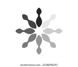 Carregando ícone de status da barra. Ilustração vetorial. Ícones carregados por vetor. Progresso do download. Fazer download ou upload.