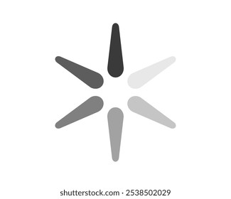 Loading bar status icon. Vector illustration. Vector loaded icons. Download progress. Donload or Upload.