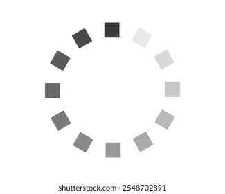 Loading bar status icon. Vector illustration. Vector loaded icons. Download progress. Donload or Upload.