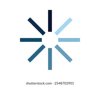 Loading bar status icon. Vector illustration. Vector loaded icons. Download progress. Donload or Upload.