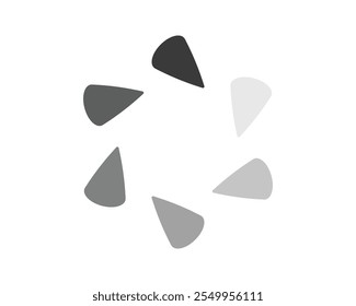 Loading bar status icon. Vector illustration. Vector loaded icons. Download progress. Donload or Upload.