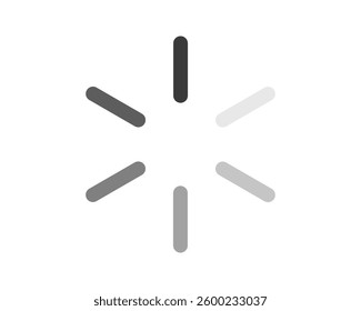 Loading bar status icon. Vector illustration. Vector loaded icons. Download progress. Donload or Upload.