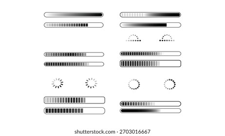 Loading bars and circular loaders