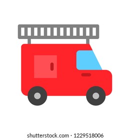 loading car rickshaw flat design icon set