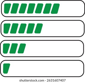 LOADING COLOR RED GREEN BLACK WAITING