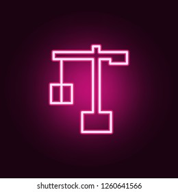 loading crane icon. web icons universal set for web and mobile