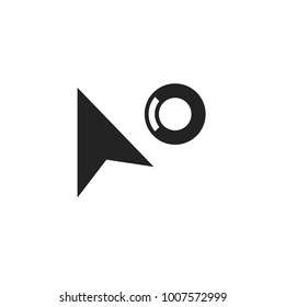 Loading Cursor Pointer Icon Vector