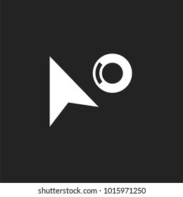 Loading Cursor Pointer Icon Vector