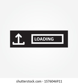 loading download sign icon design