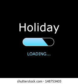 LOADING Holiday Illustration