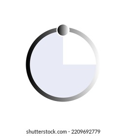 Loading Icon. Data Processed, In Progress Symbol. Applied for Design Element, Presentation, Website or Apps.