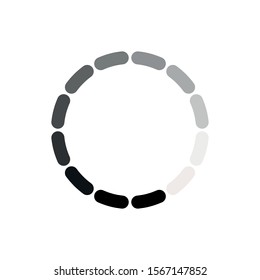 Loading icon. Design template vector