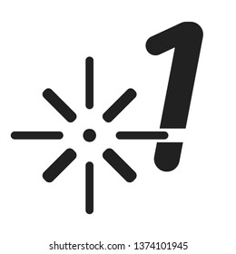 Loading icon. Downloading symbol. Waiting logo with time number.