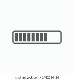 loading icon, downloading vector illustration