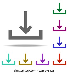 loading icon. Elements of web in multi color style icons. Simple icon for websites, web design, mobile app, info graphics