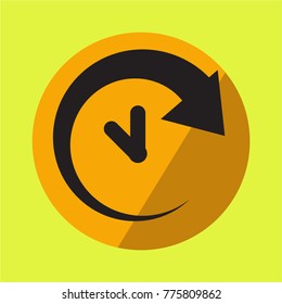 loading icon flat design