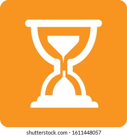 Loading Icon, hourglass symbol countdown vector icon