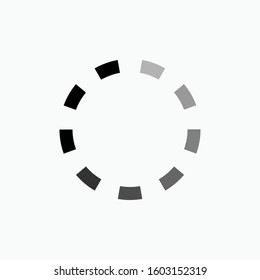 
Loading Icon. Illustration of Load Data As A Simple Vector Sign & Trendy Symbol for Design and Websites or Mobile Application.