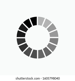 Loading Icon. Illustration of Load Data As A Simple Vector Sign & Trendy Symbol for Design and Websites or Mobile Application.