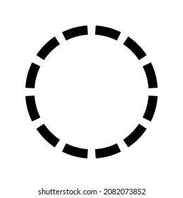Loading icon isolated on white background