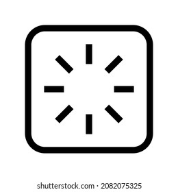 Symbol einzeln auf weißem Hintergrund