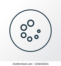 Loading icon line symbol. Premium quality isolated waiting element in trendy style.