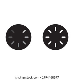 loading icon. load vector button