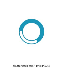 Loading icon logo design vector template