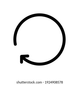 loading icon or logo isolated sign symbol vector illustration - high quality black style vector icons
