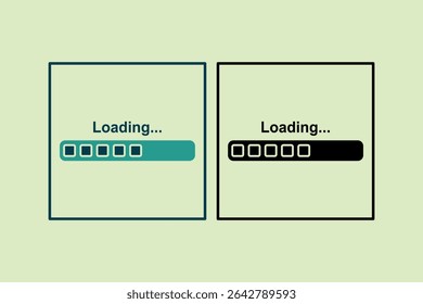 Carregando ícone. ícone relacionado a elementos de UI. adequado para web site, aplicativo, interfaces do usuário, elemento, imprimível etc. estilo de ícone sólido. design vetor simples editável