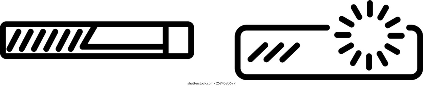 "Loading Icon Representing Data Processing, Progress, and Waiting"