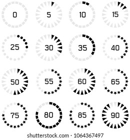 loading icon set