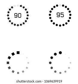 loading icon set
