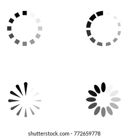 loading icon set