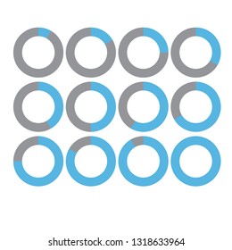 loading icon. set of preloaders. loading and buffering icons , vector illustration.