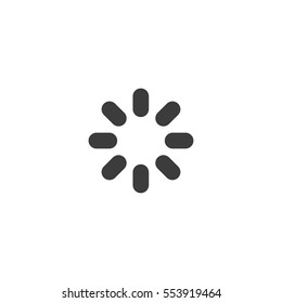 loading icon. sign design