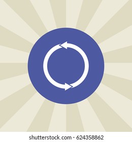 loading icon. sign design. background